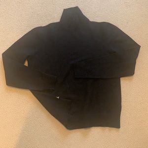 Ladies black turtle neck wool cashmere sweater size S. Perfect condition